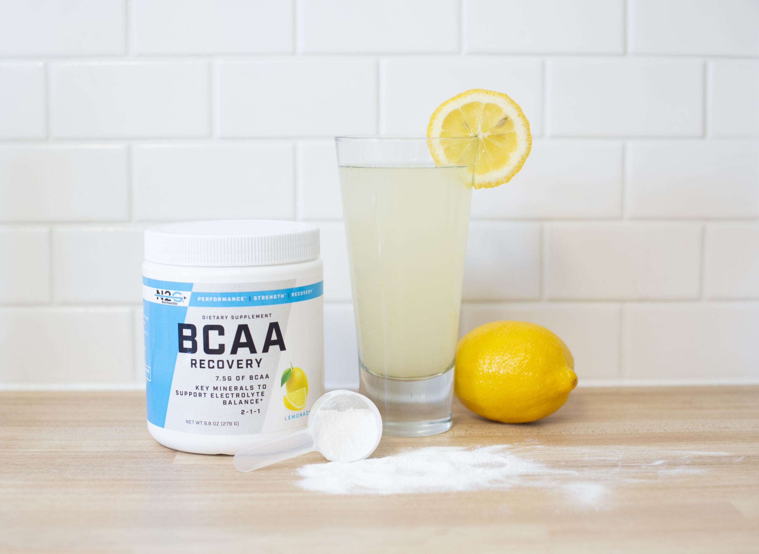 BCAA Recovery Lemonade